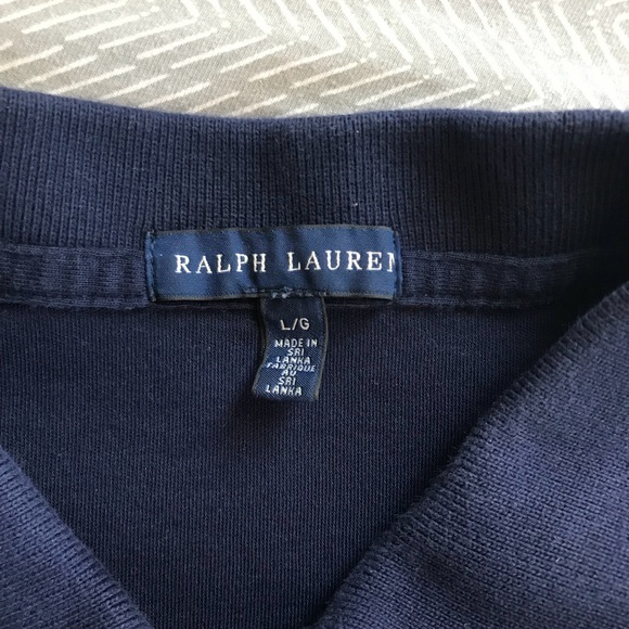Navy Blue Ralph Lauren women’s polo - Picture 3 of 3